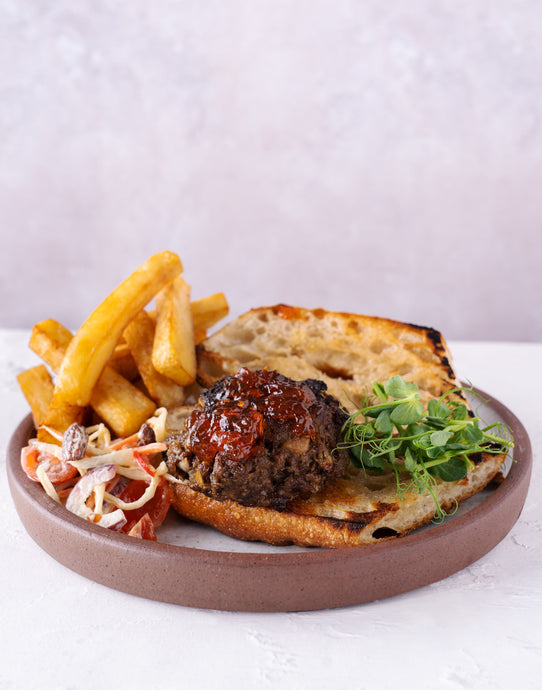 Caribbean Bajan Burger